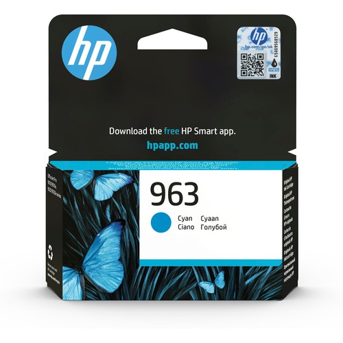 HP Ink Cartridge 963 Cyan cyan ink cartridge for HP OfficeJet Pro 9010/9020 series