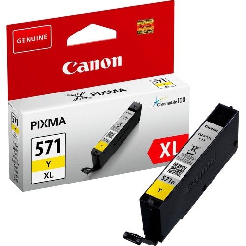 Canon Compatible Ink Cartridge 571Xl Yellow – yellow ink cartridge XL