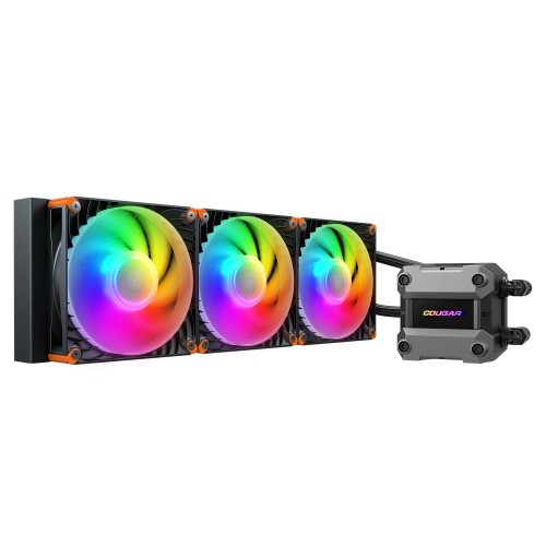 Cougar Poseidon Ultra 360 Argb Liquid Cooling Black, Liquid Cooling, 360mm, ARGB, Black