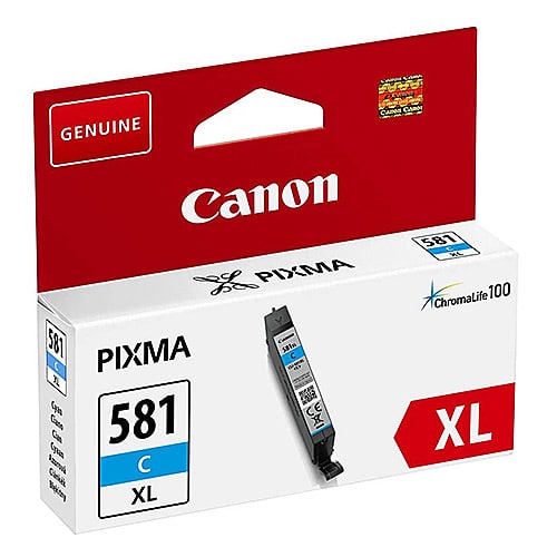 Canon Compatible Ink Cartridge Cli-581Xl Cyan – cyan ink cartridge XL