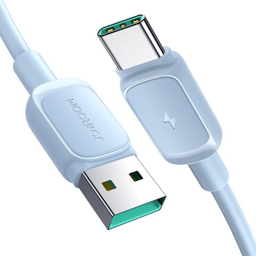 Joyroom Multi-Color Series A14 Usb-A / Usb-C 3A Cable 1.2 M - Blue