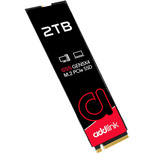 Addlink G55 NVMe Gen 5 2TB – SSD, NVMe Gen 5, 2TB, high-speed storage