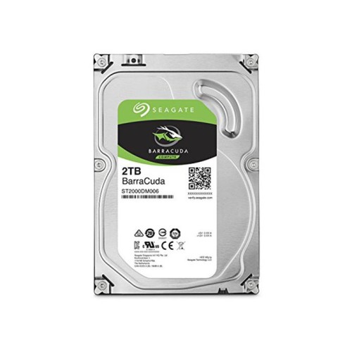 Seagate Baracuda 2Tb 3.5 Hard Disk - Memory Card