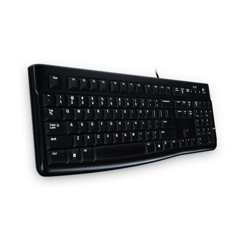 Logitech Keyboard Logitech Oem K120 Black Usb (De) (920-002516)