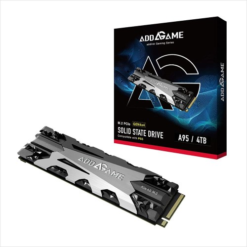 Addlink 4Tb A95 M.2 2280 Pcie Gen4X4 Nvme 1.4 (Up To R:7400 ,W:7000) Ps5 – SSD storage, NVMe PCIe Gen4x4, high-speed read/write, PS5 compatible