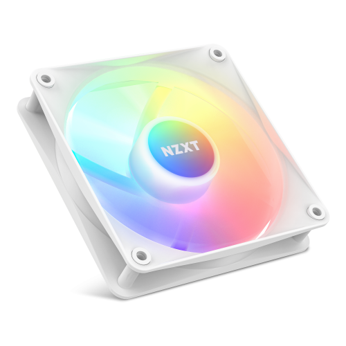 Nzxt F120 Rgb Core White – 120mm RGB cooling fan, white