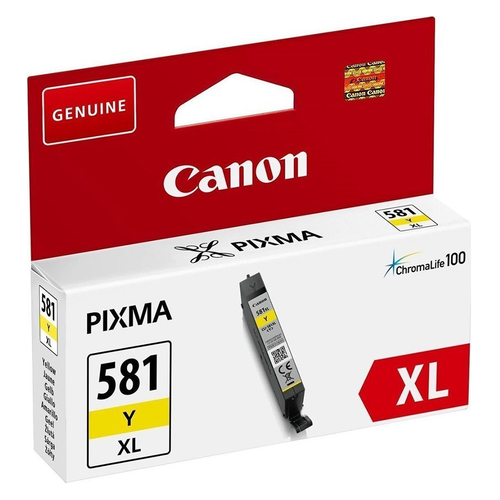 Canon Compatible Ink Cartridge Cli-581Xl Yellow – yellow ink cartridge XL