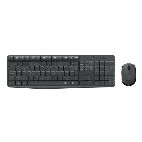 Logitech Keyboard Mouse Logitech Wireless Combo Mk235 (De) (920-007905)