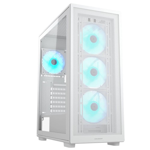 Cougar Mx220 Rgb White case, PC Case, RGB, White, Compact