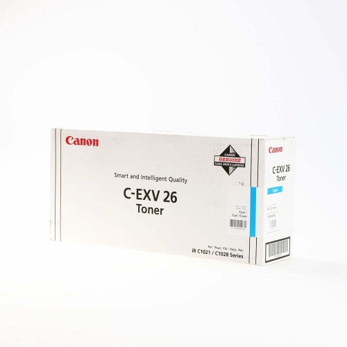 Canon Compatible Toner C-Exv26 Cyan – cyan toner, compatible with Canon printers