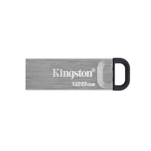 Kingston Memory Stick 128GB Kyson USB-A 3.2 DTKN/128GB high-speed metal USB drive with capless design