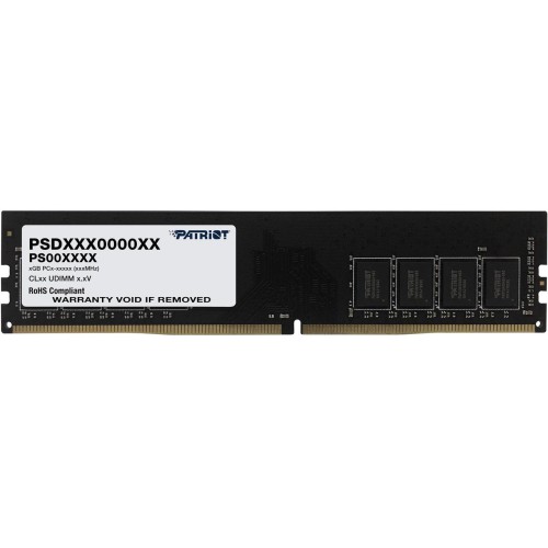 Patriot Ddr4-Dimm 8Gb 3200Mhz Pc4-25600 1R/1S Ps001556 Psd48G320081 - Memory Card