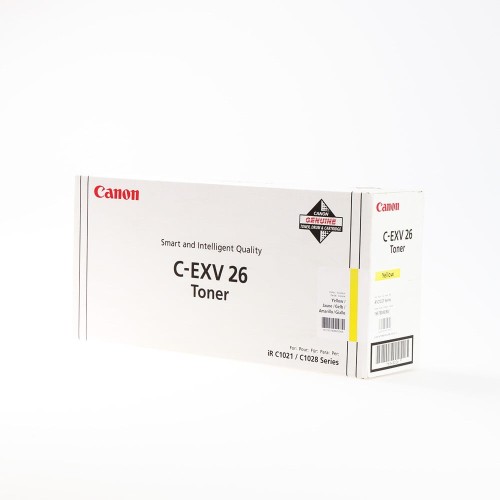 Canon Compatible Toner C-Exv26 Yellow – yellow toner, compatible with Canon printers