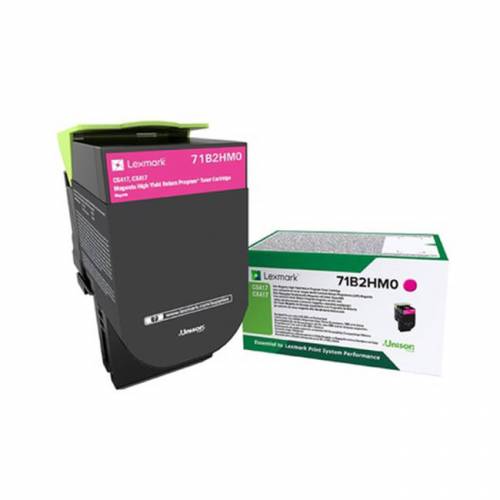 Lexmark Toner 71B2HM0 high-capacity magenta toner cartridge