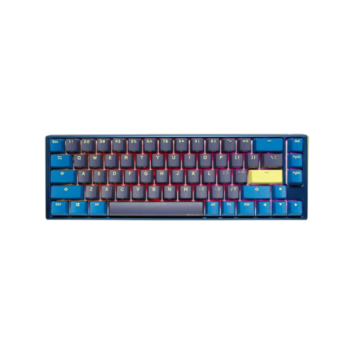 Ducky One 3 Daybreak (US) SF Cherry Red Switch RGB LED – 65% layout keyboard in Daybreak colorway, linear Cherry MX Red switches and RGB LED lighting