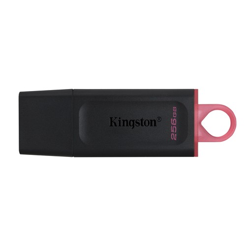 Kingston Memory Stick 256GB USB3 Black Exodia DTX/256GB USB-A flash drive with keyring loop black