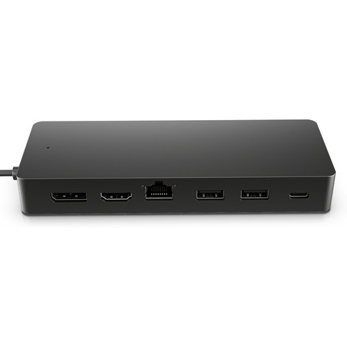 Hp Universal Usb-C Multiport Hub, 1X Hdmi, 1X Display Port, 2X Usb-A, 1X Usb-C, 1X Usb-C Pass-Through, 1X Rj-45, Power Delivery, 1Yw