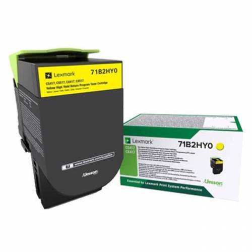 Lexmark Toner 71B2HY0 high-capacity yellow toner cartridge