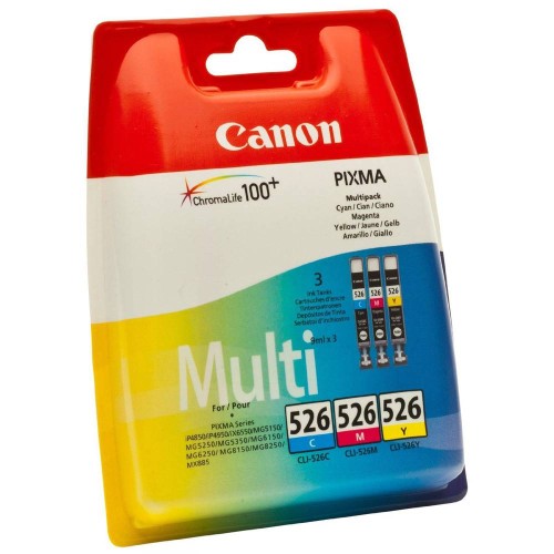 Canon Compatible Ink Cartridge 526 (C/M/Y) Multipack – color ink cartridge multipack