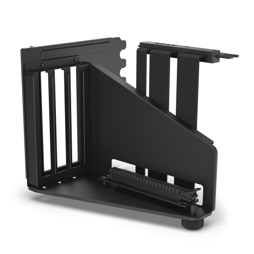 NZXT Vertical GPU Mounting Kit 175 mm PCIe 4.0×16 Black solid steel bracket with flexible PCIe 4.0 riser, fits NZXT H5/H6/H7/H9