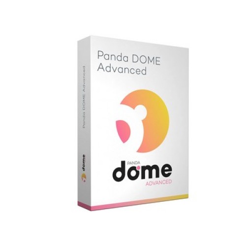 Panda Dome Advanced antivirus with VPN (150 MB/day), anti‑ransomware, parental control, firewall, and Wi‑Fi protection