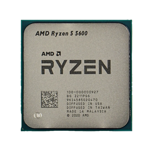 AMD Ryzen 5 5600 Tray – processor, CPU, desktop, efficient, tray version