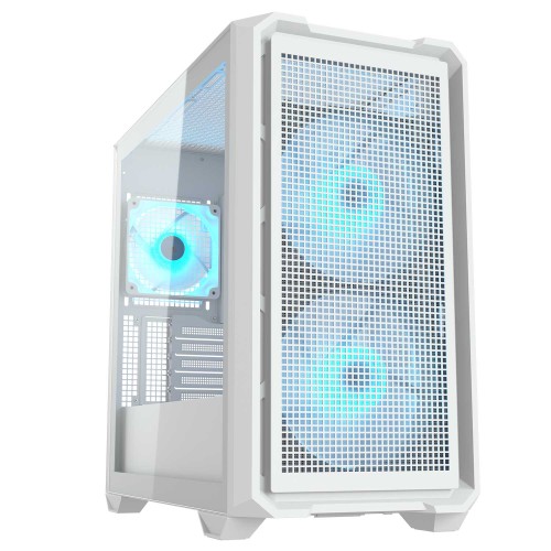 Cougar Mx600 Mini Rgb White case, PC Case, RGB, White, Mini Tower