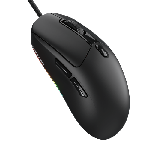 Cougar Minos Neo Black mouse, Gaming Mouse, RGB, Black, High Precision