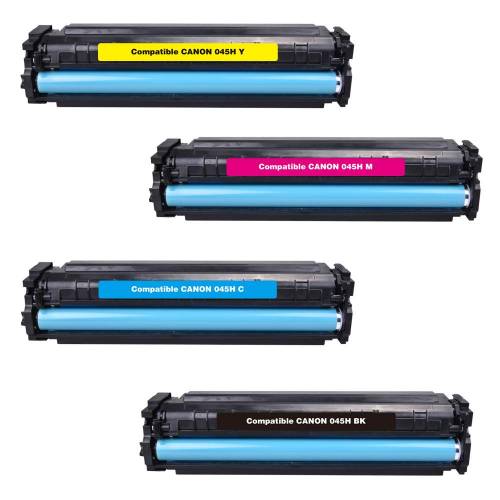 Canon Compatible Toner 045H Black – black toner XL, compatible with Canon printers