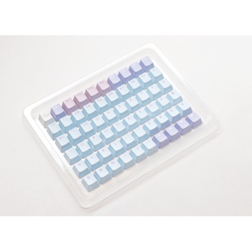 Ducky Macaron Keycap Set / US / PBT / Seamless Double Shot / OEM Profile – pastel-themed Macaron keycap set made from durable PBT plastic in OEM profile