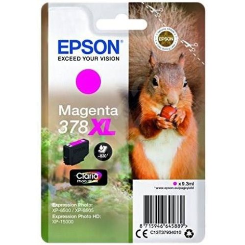 Epson Ink Cartridge T3793 Magenta – photo magenta ink for Expression Premium series
