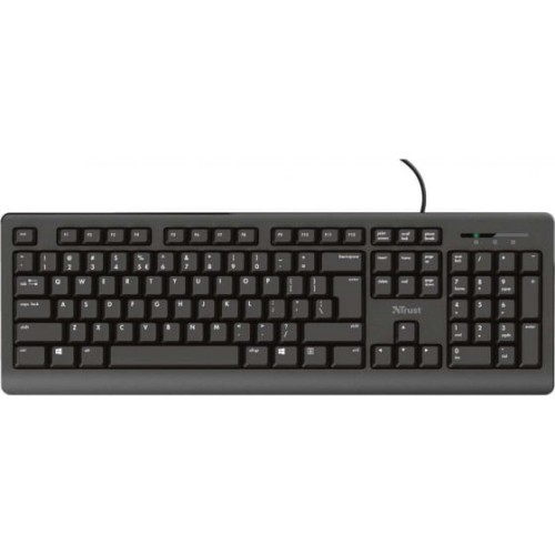 Trust Primo Wired Keyboard Gr 24148 – wired keyboard, Greek layout, USB connection