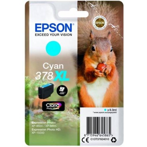 Epson Ink Cartridge T3795 Light Cyan – photo ink for Expression Premium series