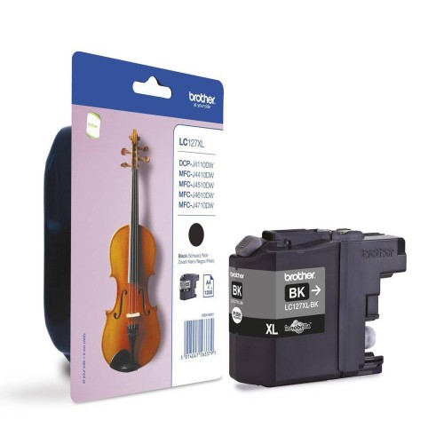 Brother Compatible LC127XL Black Ink Cartridge – black ink, XL