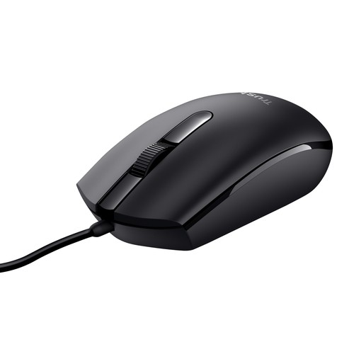 Trust Mouse USB Basi 24271 – wired USB mouse, optical sensor, basic design