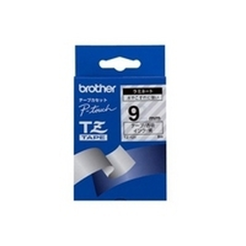 Brother Compatible 9 Millimeter Black on Clear Label Tape Tz-121 – black on clear label tape, 9mm