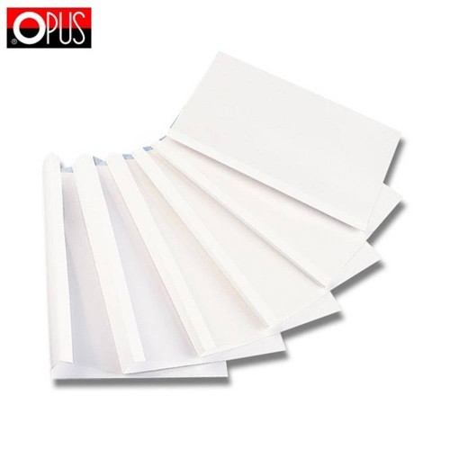 Opus Thermolux 6Mm Cover (25Pcs) soft A4 thermal binding cover 6 mm spine standard document binding