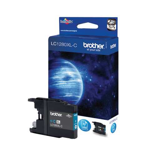 Brother Compatible LC1280XLC Cyan Ink Cartridge – cyan ink, XL