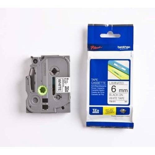 Brother Compatible 18 Millimeter Black on Clear Label Tape Tz-141 – black on clear label tape, 18mm