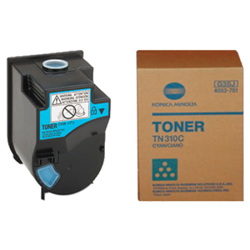 Konica/Minolta Copier Toner TN-310C cyan toner cartridge for bizhub C350/C351/C450