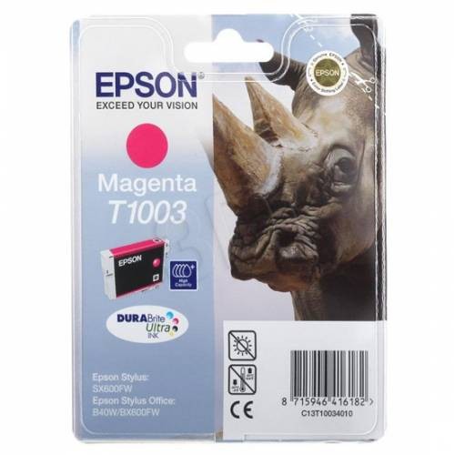 Epson Ink Cartridge T1003 Magenta – high-capacity magenta ink for Workforce printers