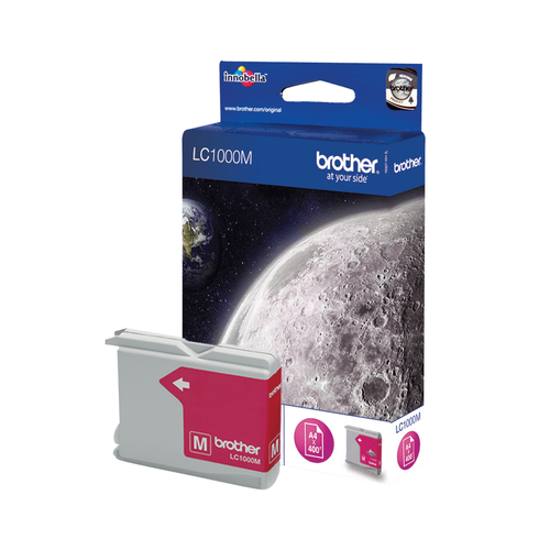 Brother Compatible LC1000M Ink Cartridge Magenta – magenta ink, standard yield