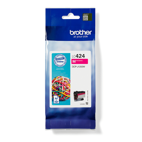 Brother Compatible Ink Cartridge Lc424M – magenta ink, standard yield
