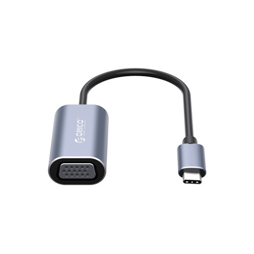 Orico Type‑C To VGA Adapter CTV‑GY‑BP 1080p video adapter aluminum shell Type‑C to VGA