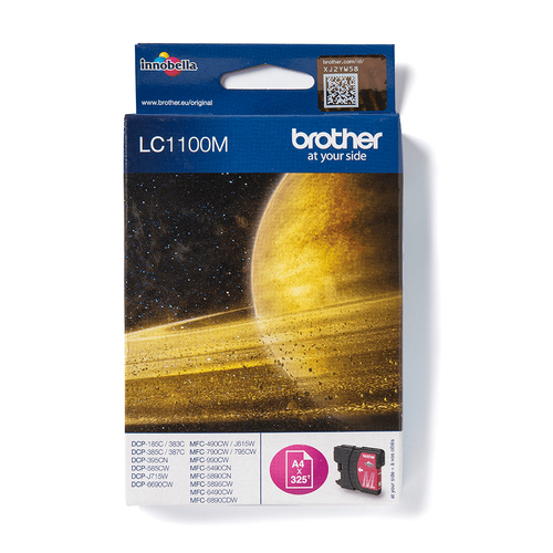Brother Compatible LC1100M Ink Cartridge Magenta – magenta ink, standard yield