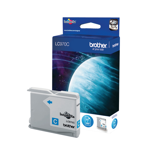 Brother Compatible Ink Cartridge Lc970C – cyan ink, standard yield