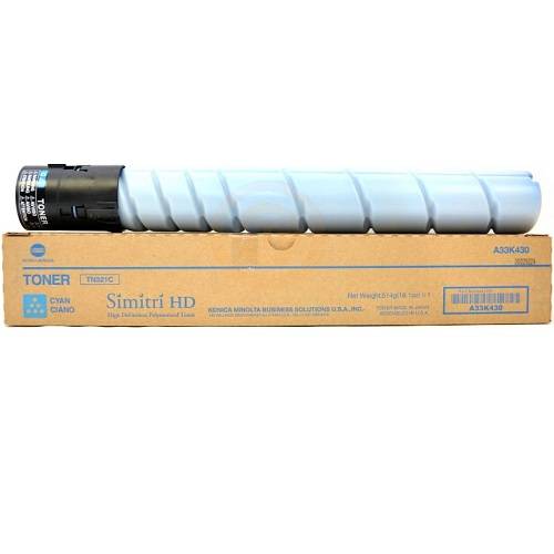 Konica Minolta Toner TN-321C Cyan cyan toner cartridge for bizhub C224/C284/C364