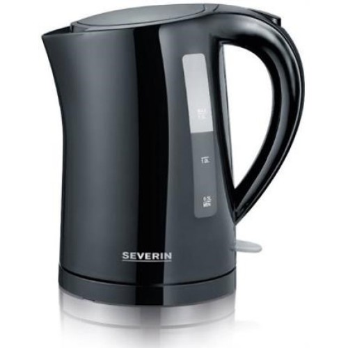 Everin Kettle – 2200W, 1.5L, concealed element, cordless, safety cutout, black