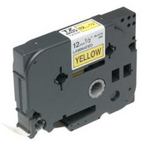 Brother Compatible 12 Millimeter Black on Yellow Label Tape Tz-631 – black on yellow label tape, 12mm