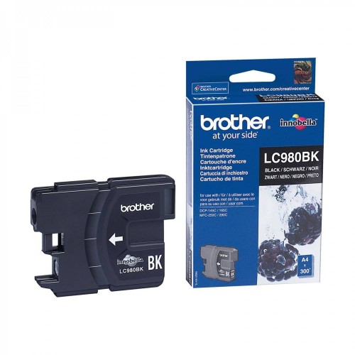 Brother Compatible Ink Cartridge Lc980B – black ink, standard yield